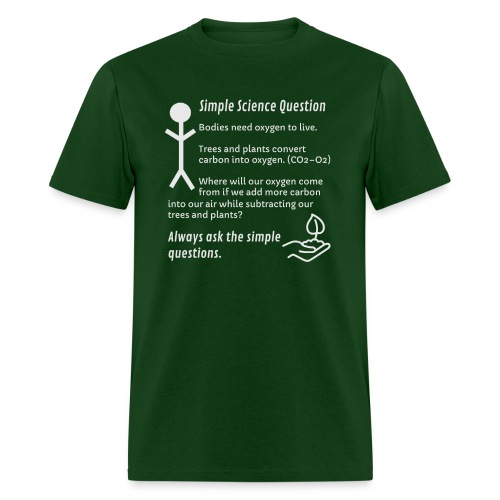 Ask Simple Questions - Men's T-Shirt