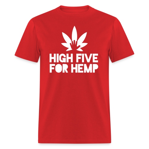 High Five for Hemp - Men's T-Shirt