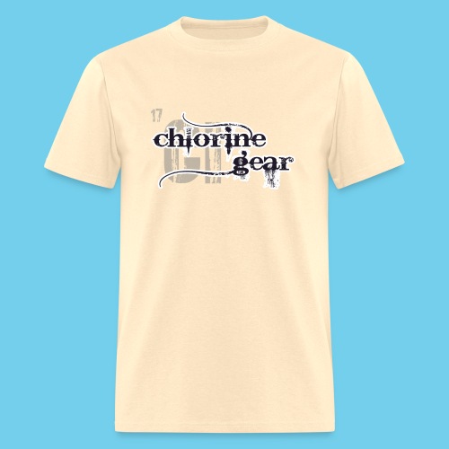 Chlorine Gear Textual B W - Men's T-Shirt