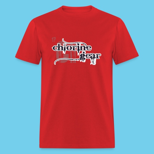 Chlorine Gear Textual B W - Men's T-Shirt