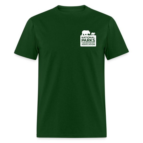 National Parks Conservation Association Logo White - Men's T-Shirt