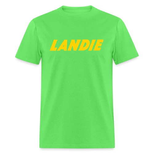 Classic Landie lettering - Men's T-Shirt