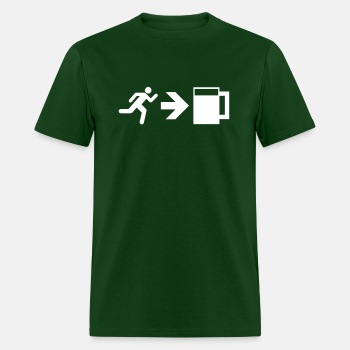 Emergency Beer Exit - T-shirt for men