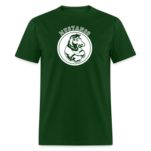mustangs team - Men's T-Shirt