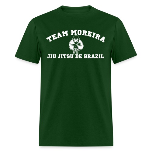 Team Moreira - Classic Athletic - All White Logo - Men's T-Shirt