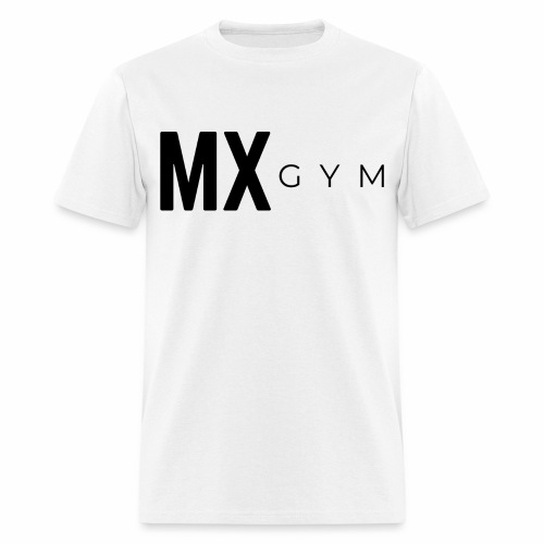 MX Gym Minimal Long Black - Men's T-Shirt