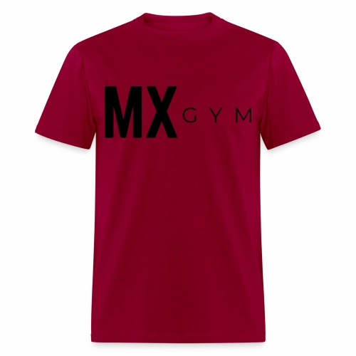 MX Gym Minimal Long Black - Men's T-Shirt