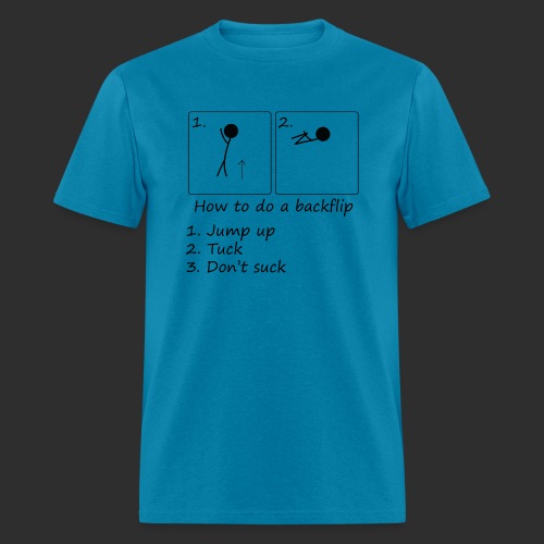 How to backflip - Men's T-Shirt