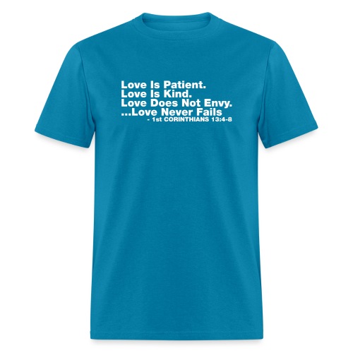 Love Bible Verse - Men's T-Shirt