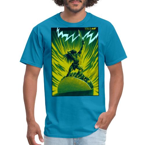 TACO BARBARIAN (green n blue variant) - Men's T-Shirt