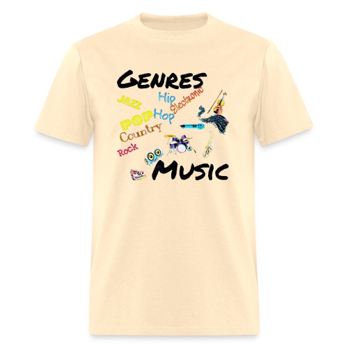 Genres and Music - Men's T-Shirt