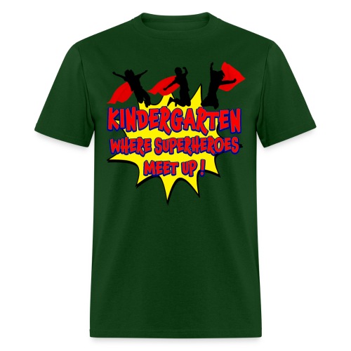 Kindergarten where SUPERHEROES meet up! - Men's T-Shirt