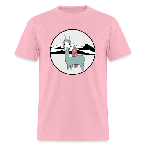 Surfin' llama. - Men's T-Shirt