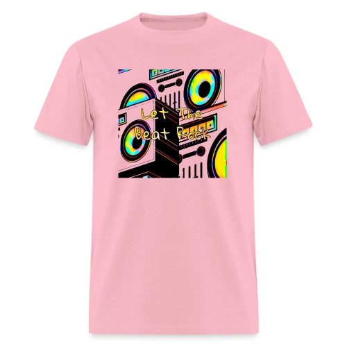 Let The Beat Rock design - Men's T-Shirt