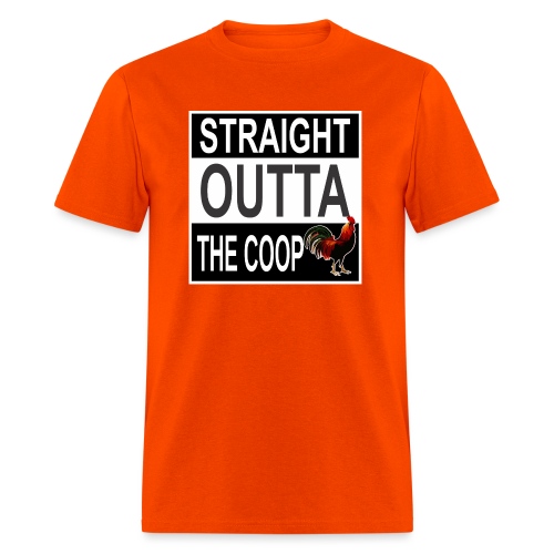 Straight outta the Coop - Men's T-Shirt