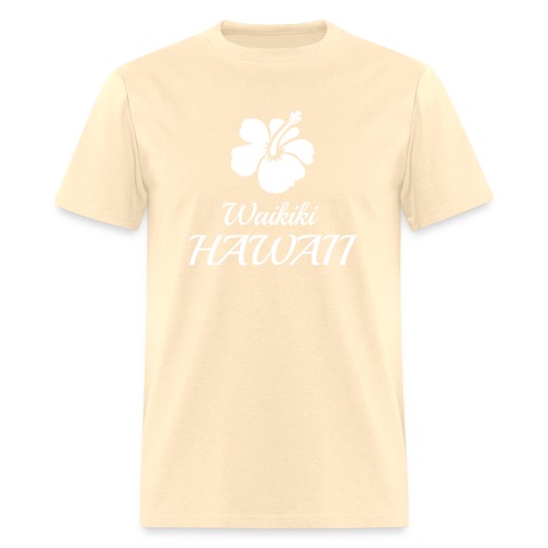 Waikiki Hawaii Flower Souvenirs Gifts Vacation - Men's T-Shirt