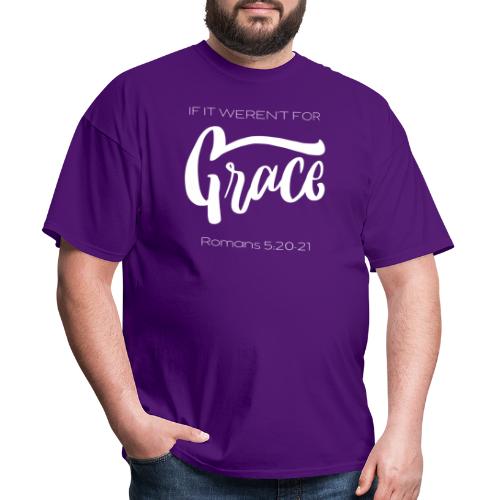 Grace by Mariee Murphy white letters - Men's T-Shirt