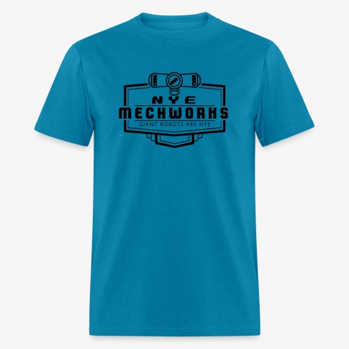 NyeMechworks Logo (black) - Men's T-Shirt