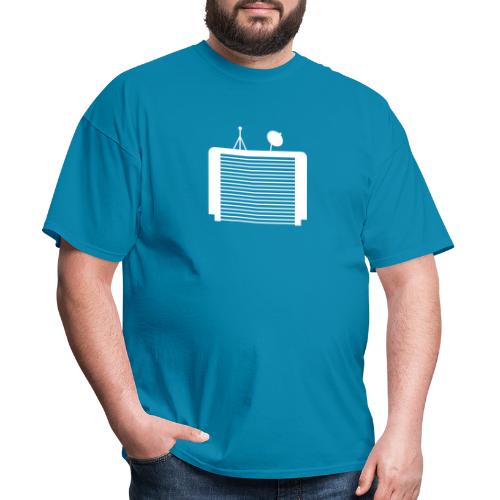 TechGarage White Logo - Men's T-Shirt