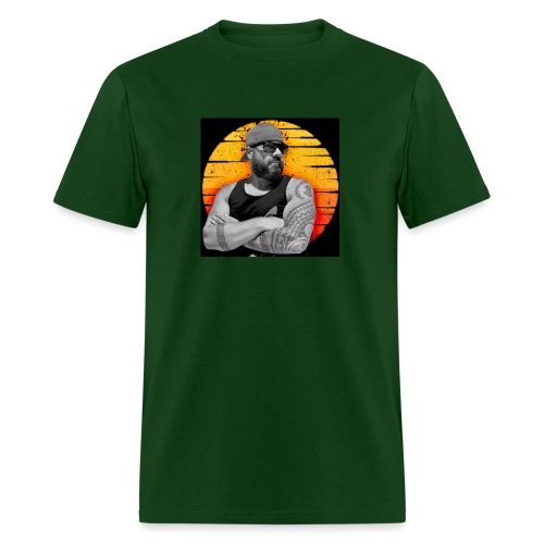 Carl Crusher Sunset Square - Men's T-Shirt