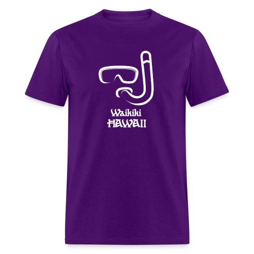 Waikiki Hawaii Snorkel Souvenirs Gifts Vacation - Men's T-Shirt