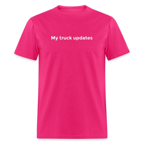 My truck updates - Men's T-Shirt