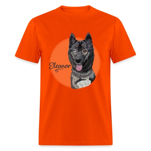 Eleanor the Husky from Gone to the Snow Dogs - Men's T-Shirt