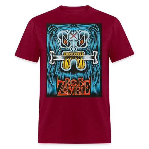 White ZOMBIE limited art print devils rejects - Men's T-Shirt