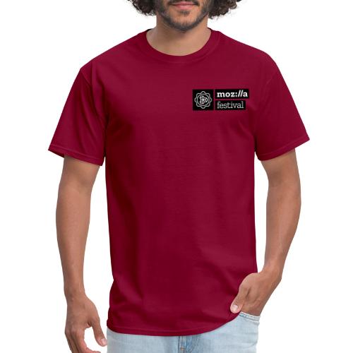 Mozilla Festival Lockup - Men's T-Shirt