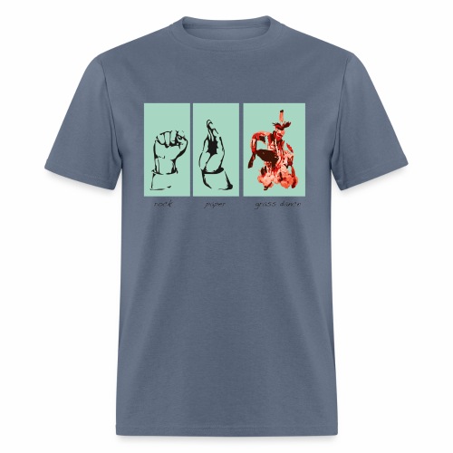 rockpapergrass - Men's T-Shirt