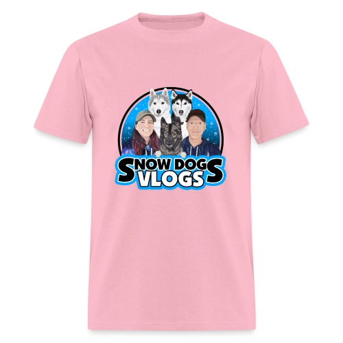 Snow Dogs Vlogs Family Logo - Men's T-Shirt