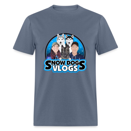 Snow Dogs Vlogs Family Logo - Men's T-Shirt