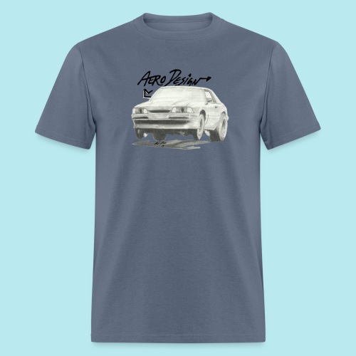 Aero Design Foxbody (Front Only) - Men's T-Shirt