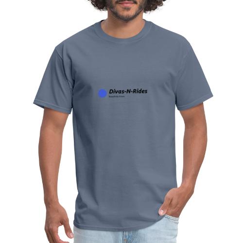 Divas N Rides Blue Dot Spot - Men's T-Shirt