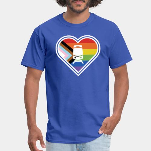 PrideKC StreetcarHeart 2023 - Men's T-Shirt