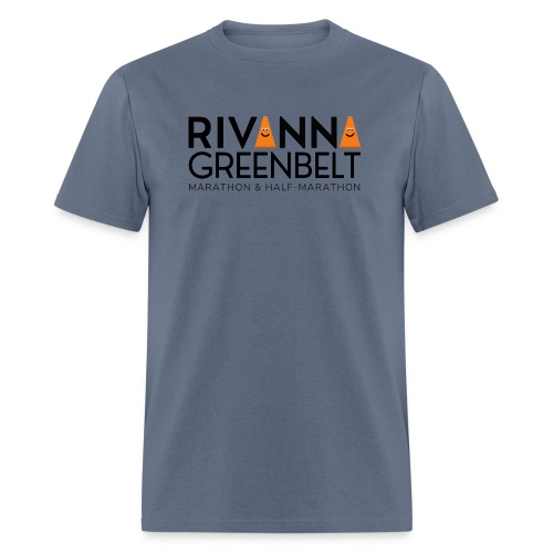 RIVANNA GREENBELT (all black text) - Men's T-Shirt