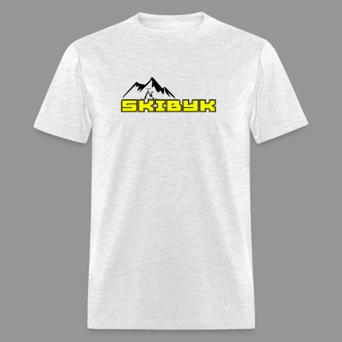 SkiByk Mountain Black Yellow - Men's T-Shirt