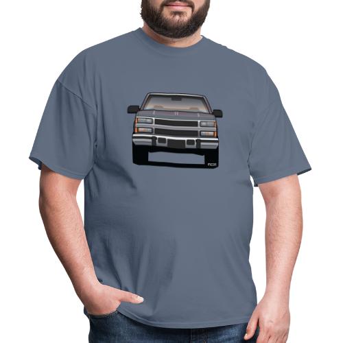 Design Icon: American Bowtie Silver Urban Truck - Men's T-Shirt