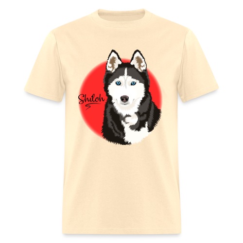 Shiloh the Husky from Gone to the Snow Dogs - Men's T-Shirt