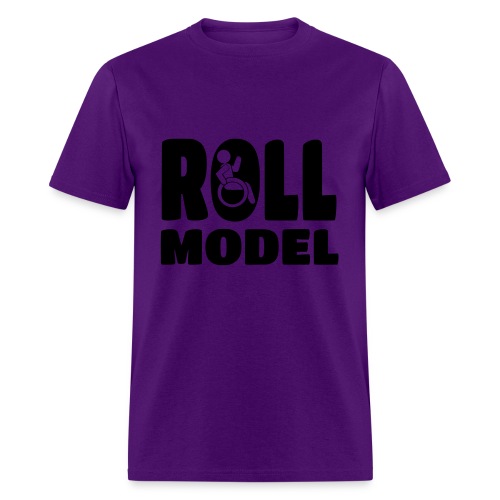 Wheelchair Roll model - Men's T-Shirt
