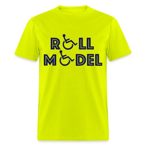 Every wheelchair users is a Roll Model - Men's T-Shirt