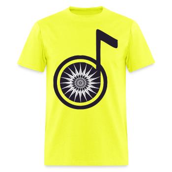 SHOP COLLECTIONS16 - Men's T-Shirt - safety green - Front - Jose (178cm)