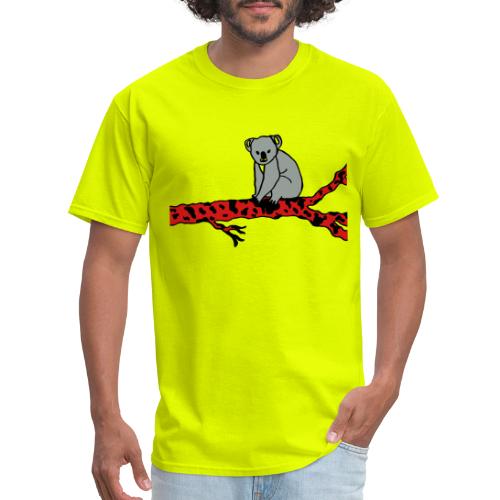koala on gumtree - save the aussie animals - Men's T-Shirt