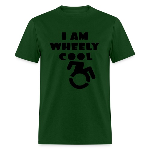 I am wheely cool. for real wheelchair users * - Men's T-Shirt