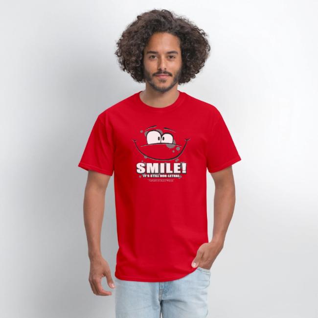 Smile - it's still non-lethal