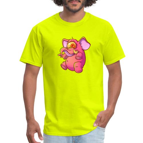 Pink elephant cyclops - Men's T-Shirt