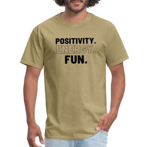 Positivity Energy and Fun Lite - Men's T-Shirt