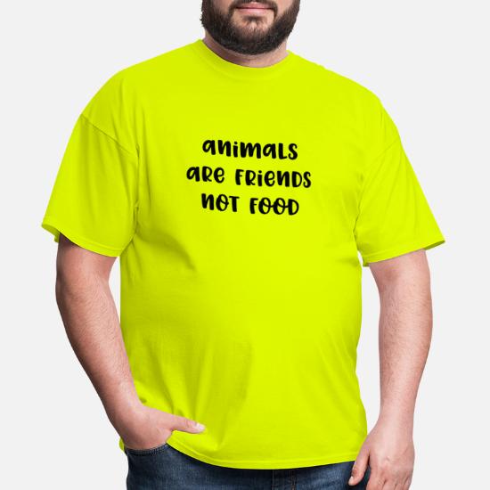 Animals are friends not food' Men's T-Shirt | Spreadshirt