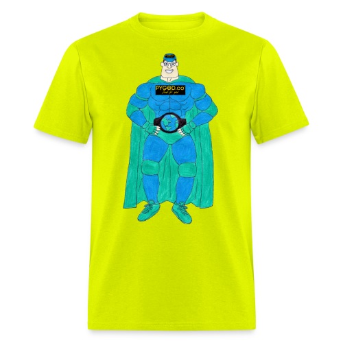 PYGOD Man - PYGOD.co Mascot - Men's T-Shirt