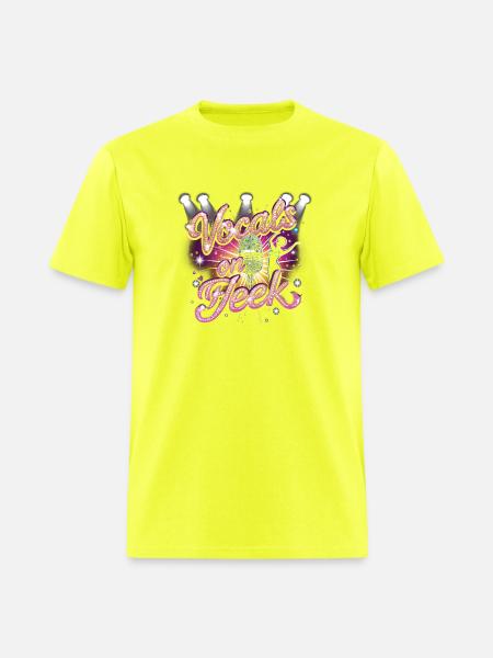Karaoke Vocals On Fleek - Men's T-Shirt - safety green